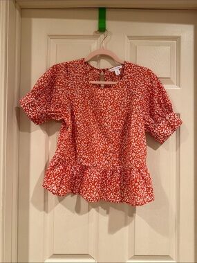 POPSUGAR Peplum Blouse